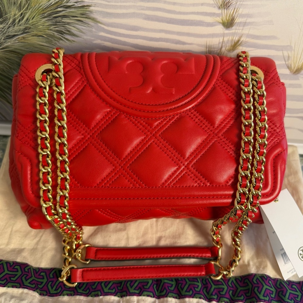 🚫 SOLD Tory Burch Fleming Shoulder Bag